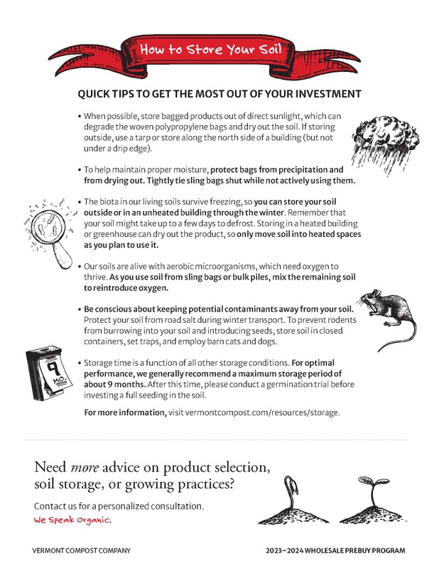 How to Store Soil and Compost — Vermont Compost Company